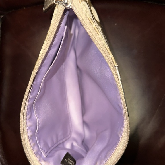 Coach Signature Canvas & Leather Wristlet - Picture 12 of 16